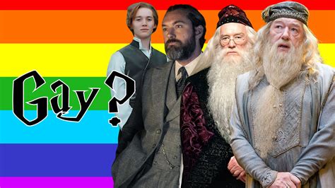 albus dumbledore is he gay